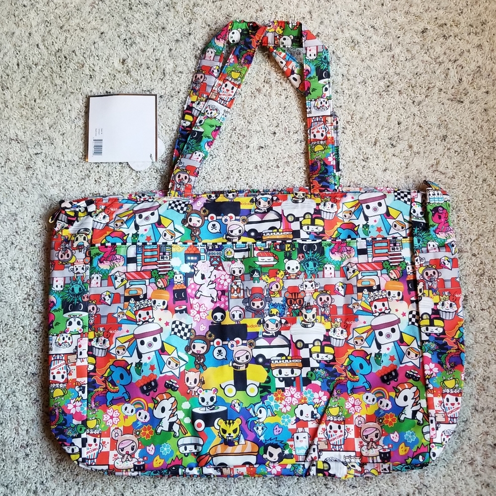 NWT JuJuBe Super Be TokiDoki Sushi Cars Bag